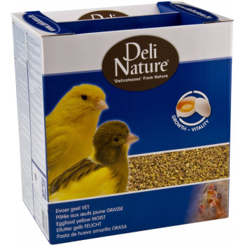 Pasta de huevo amarilla grasa 4 kg - Deli Nature