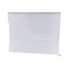 Separador opaco blanco 50x34h cm para las jaulas Domus-molinari de 120x50x40h cm.