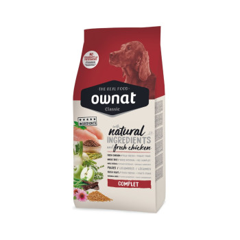 OWNAT Classic Complet per cani adulti al pollo 20kg