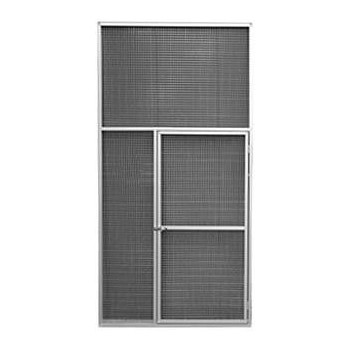 Aviary panel with door - 102.5x200cm - Mesh 13x13x1.05mm