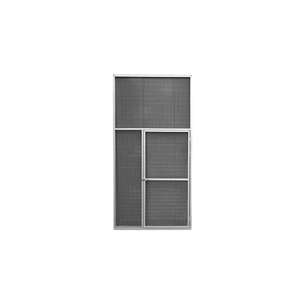 Aviary panel with door - 102.5x200cm - Mesh 13x13x1.05mm