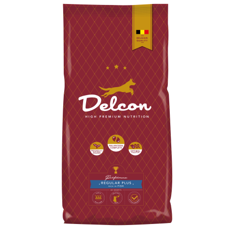 Delcon "Regular Plus" ricco di pesce 12kg