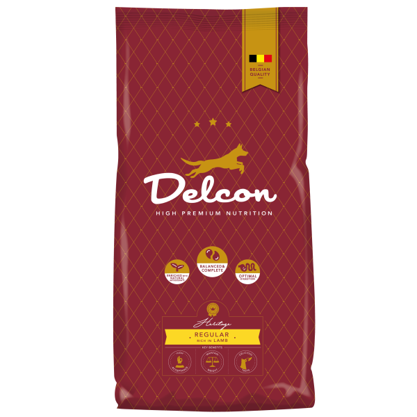 Delcon Regular rico em cordeiro 12kg