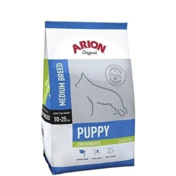 ARION ORIGINAL Cachorro Médio Frango & Arroz para Cão de Raça Média 3kg