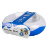 Bol de enfriamiento blanco/azul S - 500ml - Ø19,5cm