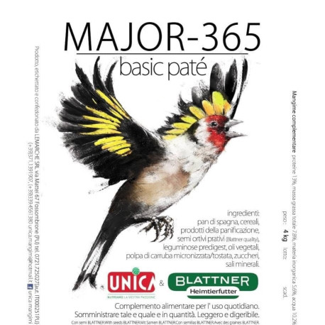 UNICA MAJOR-365 - BASIC PASTETE 2kg