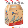 Pasta blanca con huevos para aves en fondo blanco 10 kg - Easyyem