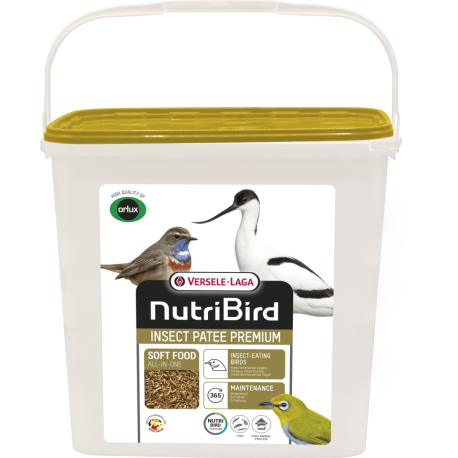 Insect Patee Premium 2kg - Alimento Completo Per Tutti Gli Insettivori